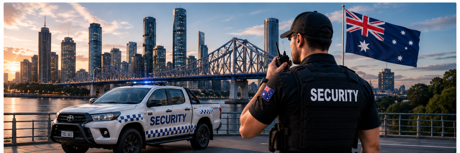 Professional Australian Security Officer in Queensland
